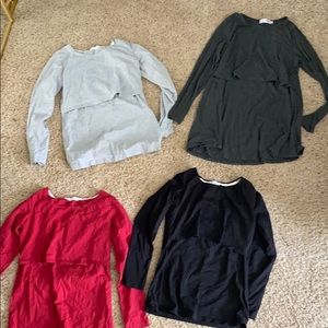 Nursing top lot
